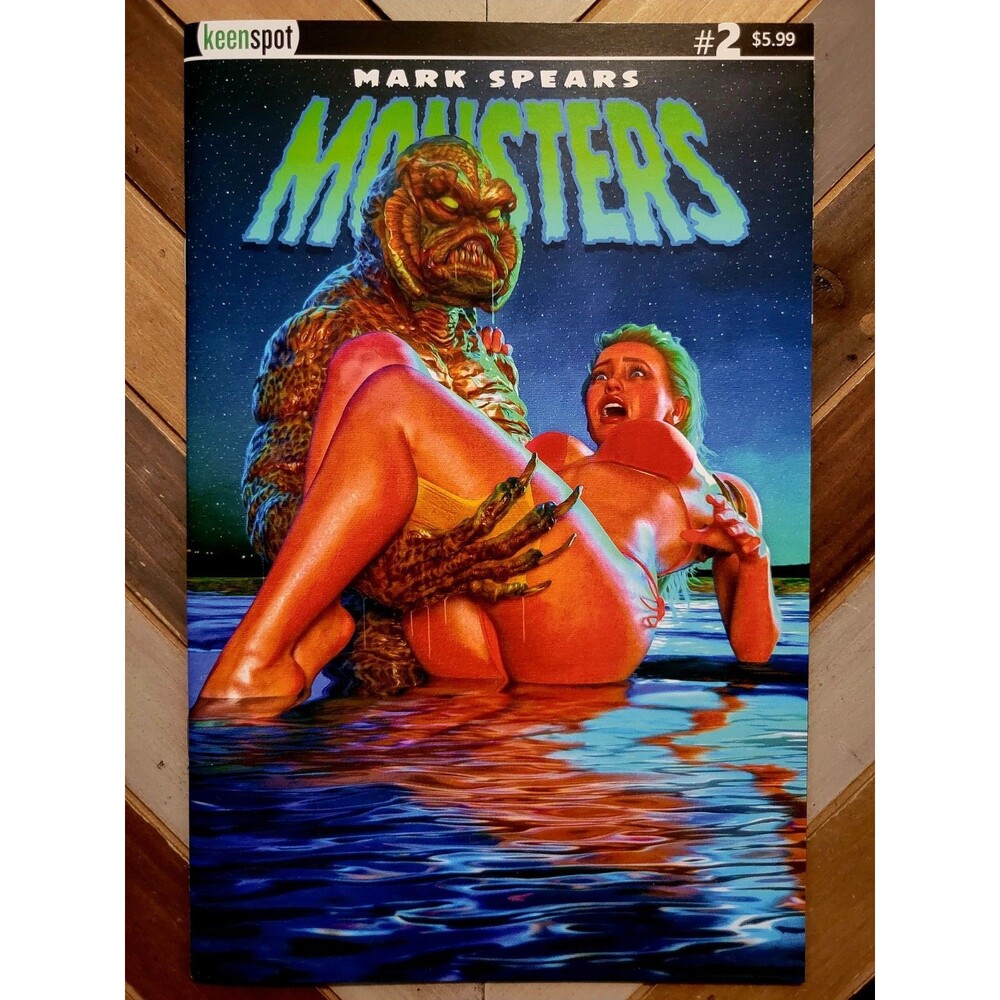 Mark Spears Monsters #2 Cover C (Keenspot 2024) Brand New "Creature Feature" NM